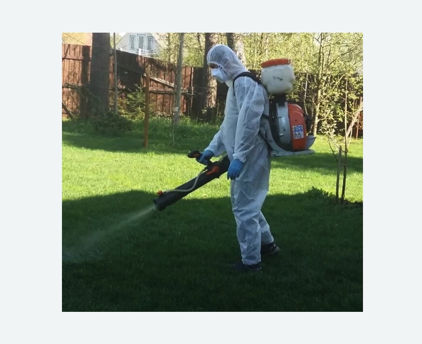 Обработка территории от клещей в Будённовске